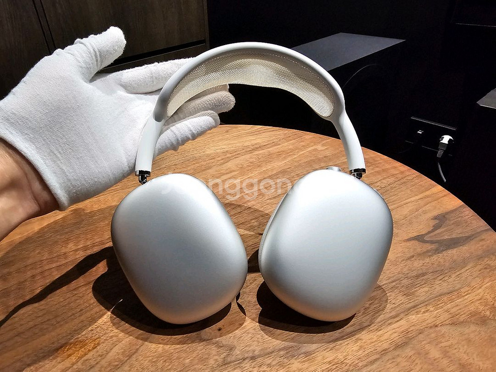 [A급/풀박스] 에어팟 맥스 실버 라이트닝--3