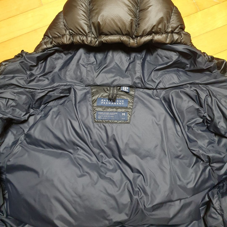 이스트로그 퍼머넌트 패딩 evertool down 블랙 M사이즈 이미지