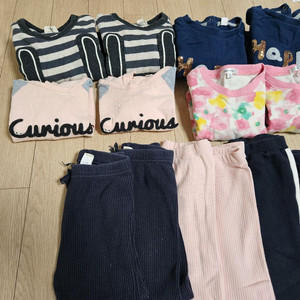 여아 의류 세트 110사이즈 14벌 쌍둥이 일괄