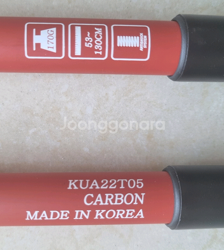 K2 올 카본 AS 4단 등산 스틱(KUA22T05)--2