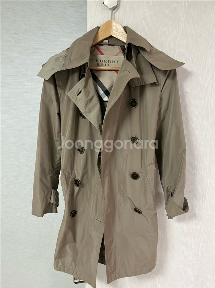 버버리 여성 트렌치코트--0