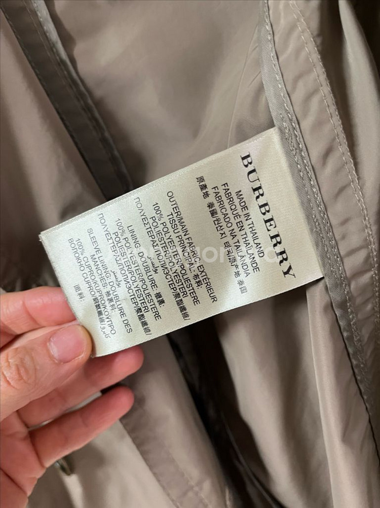 버버리 여성 트렌치코트--7