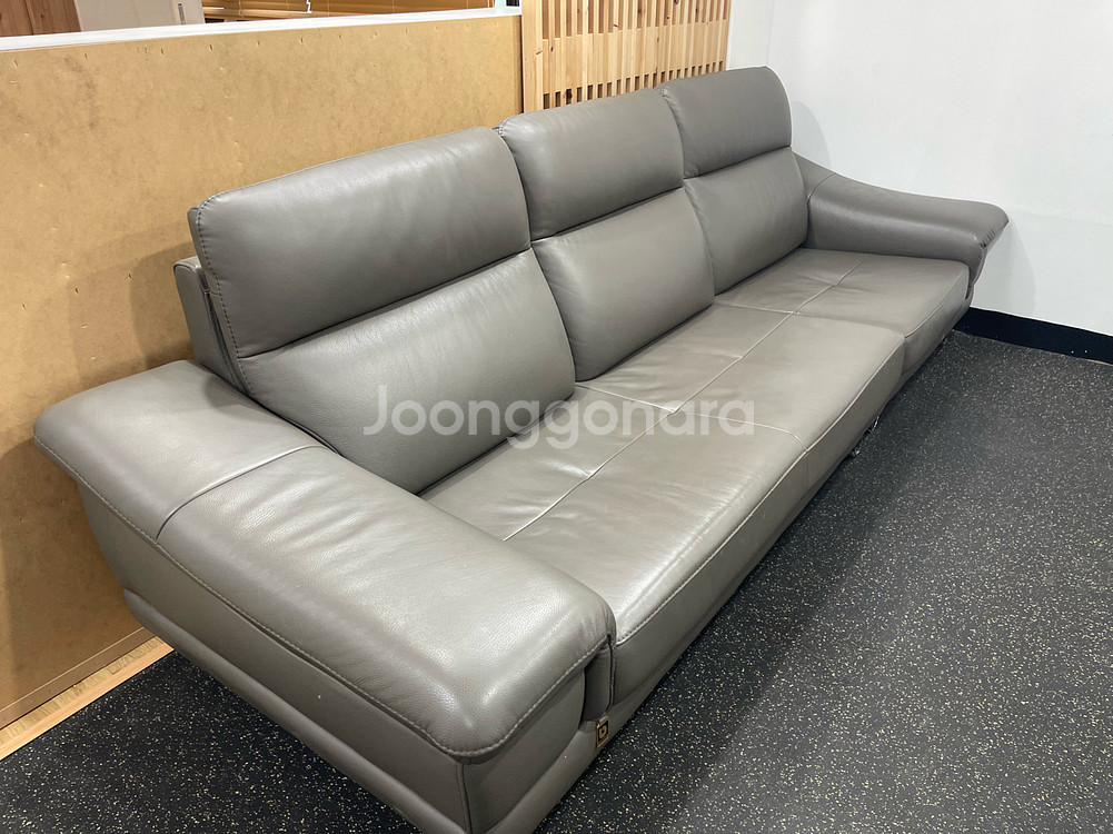무료배송 - 다우닝 4인 가죽소파--1