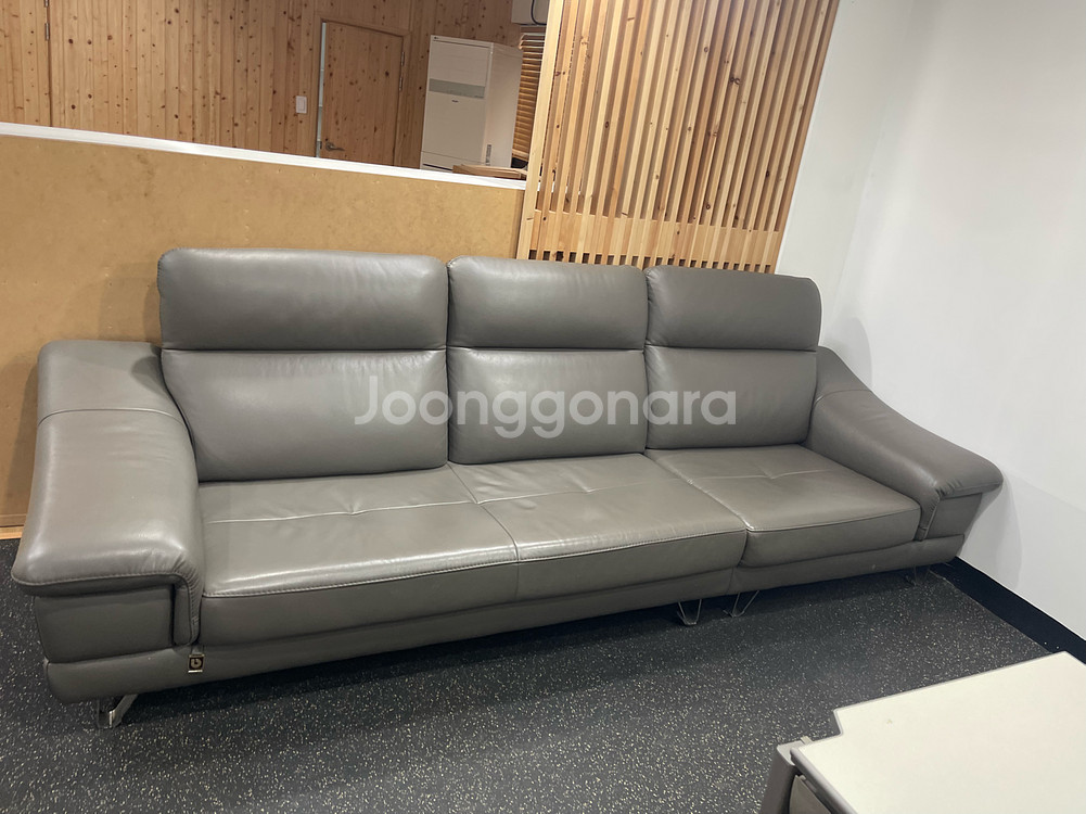 무료배송 - 다우닝 4인 가죽소파--0