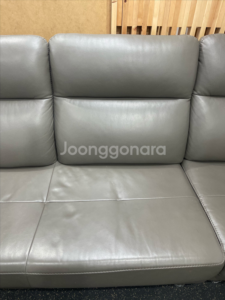 무료배송 - 다우닝 4인 가죽소파--4