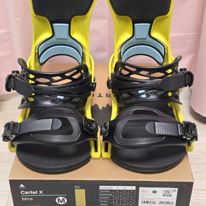 버튼 카르텔X 스노우보드 바인딩 M사이즈