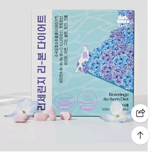 설은미 리세린지 리본 수국 은미