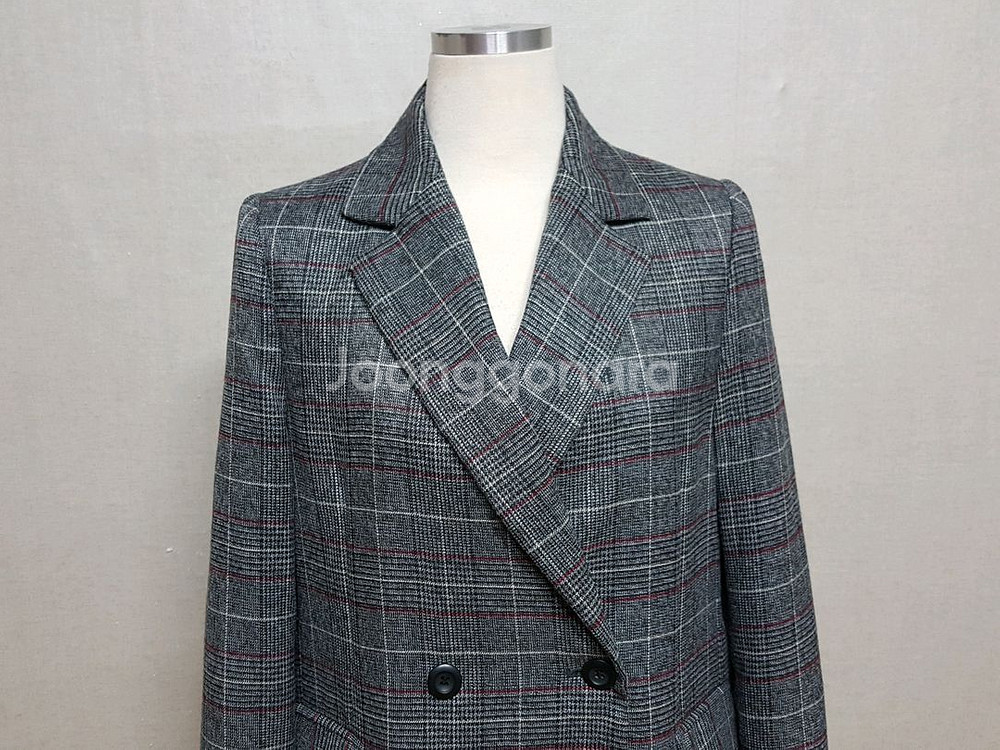 정품)클릭앤퍼니 박시 여성 춘추 롱자켓 55-66 새것수준--4