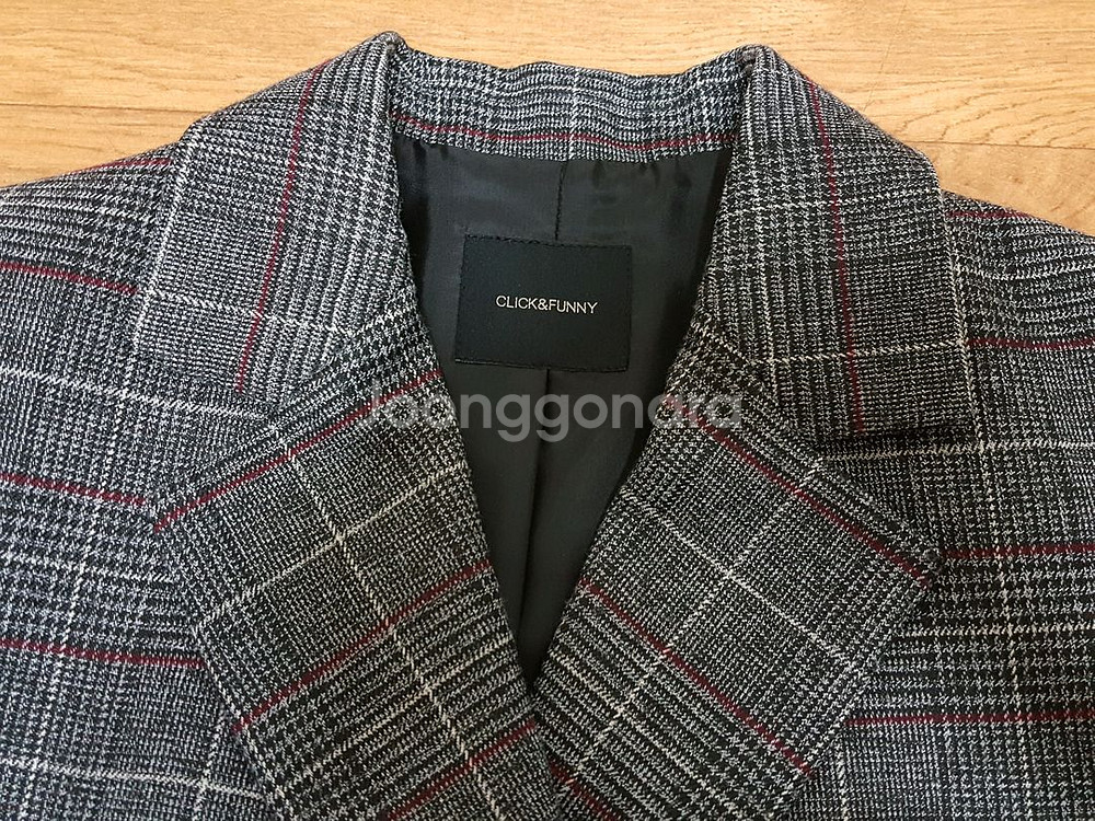 정품)클릭앤퍼니 박시 여성 춘추 롱자켓 55-66 새것수준--6