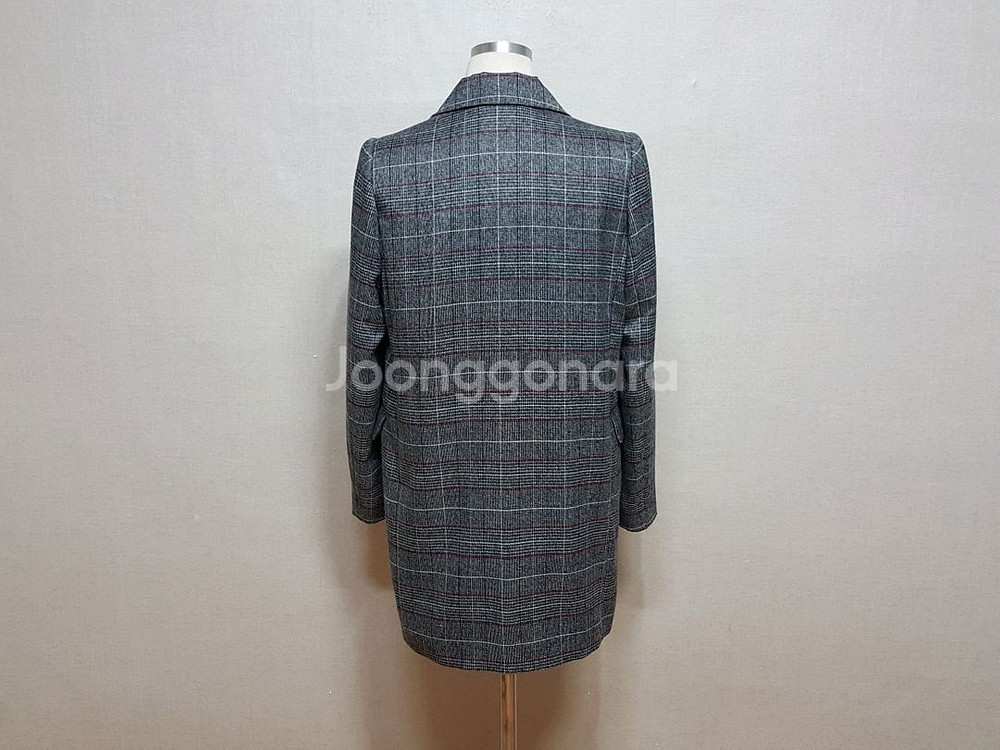 정품)클릭앤퍼니 박시 여성 춘추 롱자켓 55-66 새것수준--8