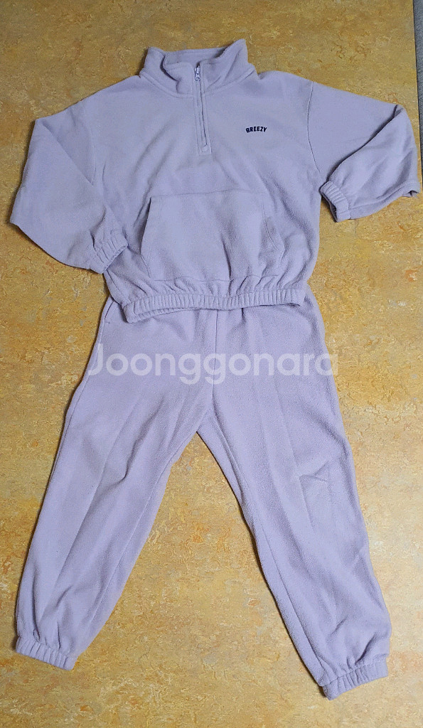 아동 플리스 세트 130 기모바지130 외--0