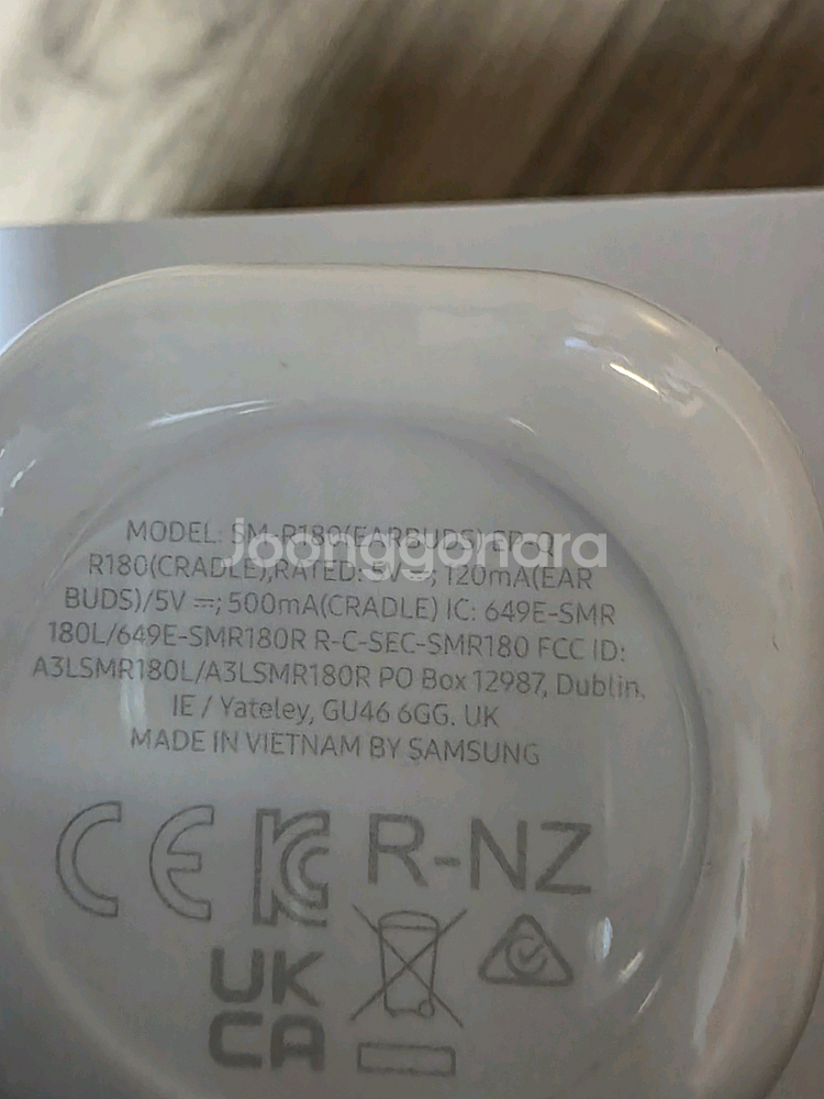 삼성 갤럭시 버즈 라이브 본체(케이스) 정품--2