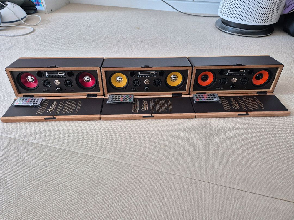 (수제작) 발렌타인30년산우드케이스 감성 블루투스스피커 이미지