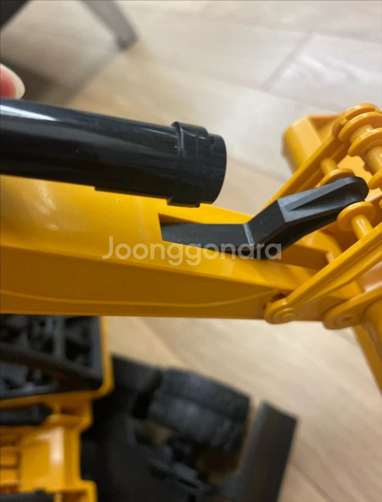 브루더 MAN 크레인 트럭+ CAT 굴삭기--6