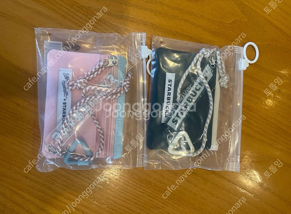 스타벅스 백택 세트 백 택 가방 카드지갑 새제품--0