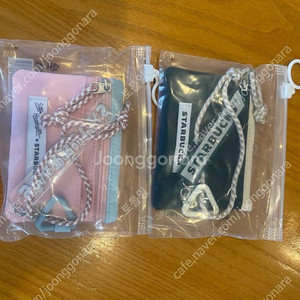 스타벅스 백택 세트 백 택 가방 카드지갑 새제품