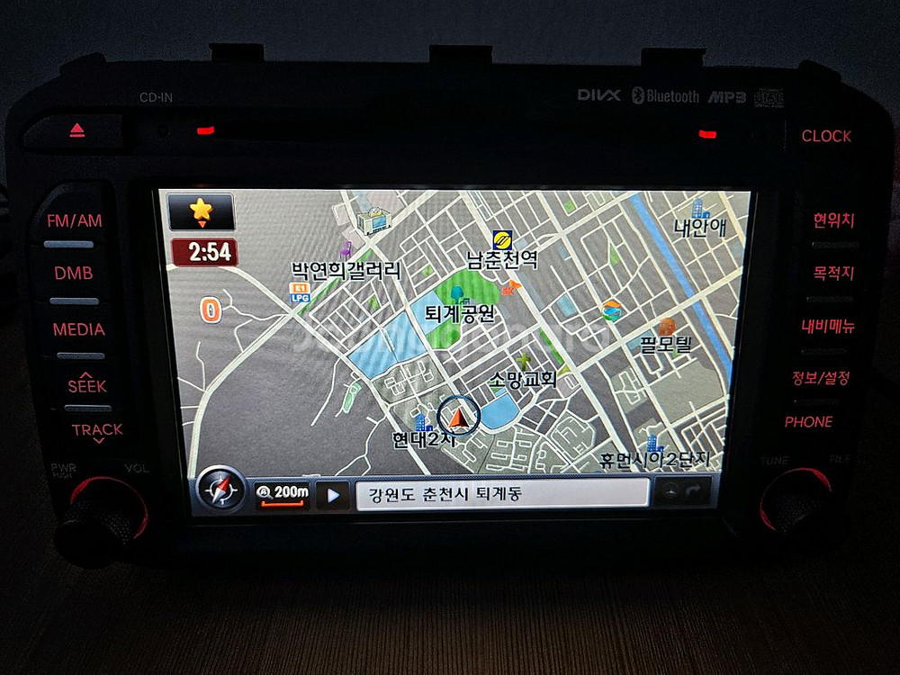 기아 레이 순정 AVN 오디오 시스템--7