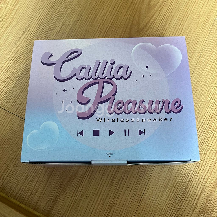 LED 블루투스 스피커 마이크 노래방+커스텀 스티커 새상품--1