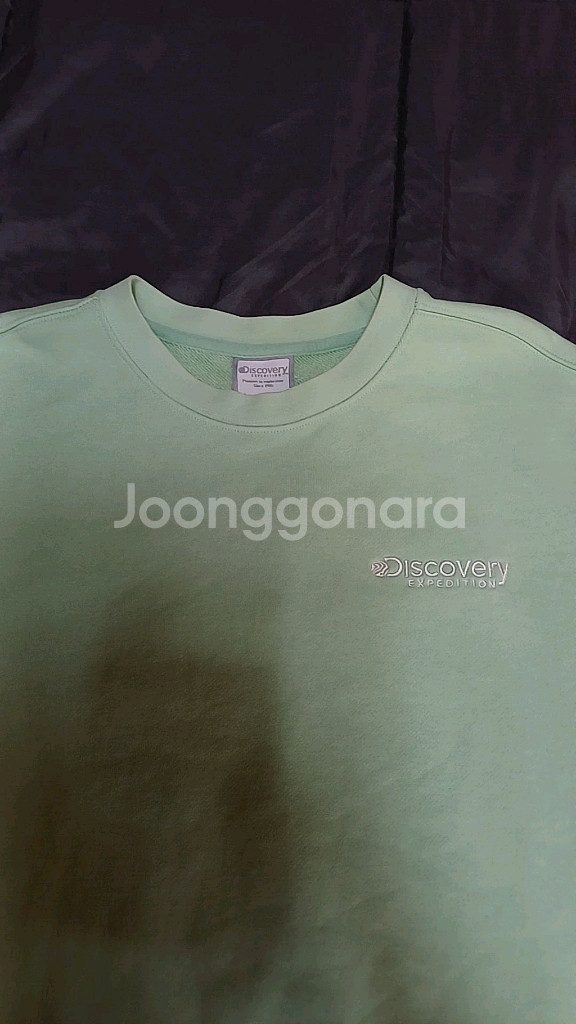 디스커버리 맨투맨 실측105 가슴58 기장69--1