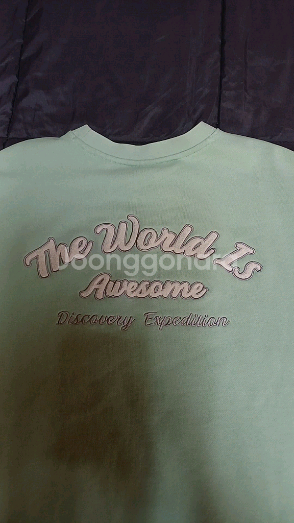 디스커버리 맨투맨 실측105 가슴58 기장69--3