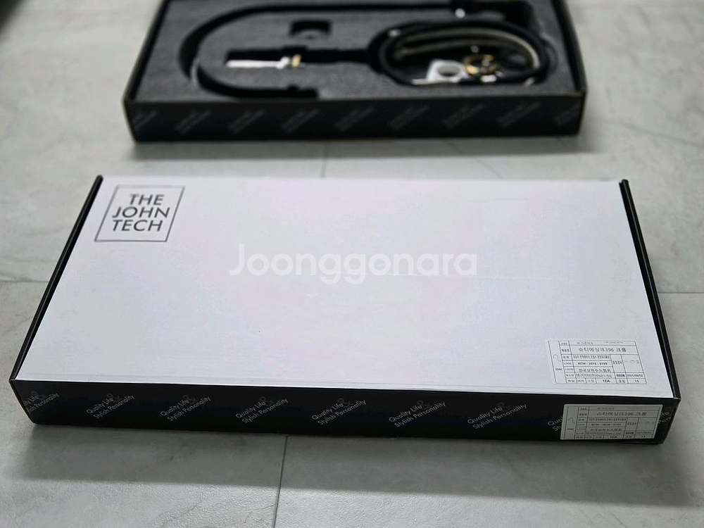 더존테크 필로토 슈티에싱크396 크롬 주방수전--1