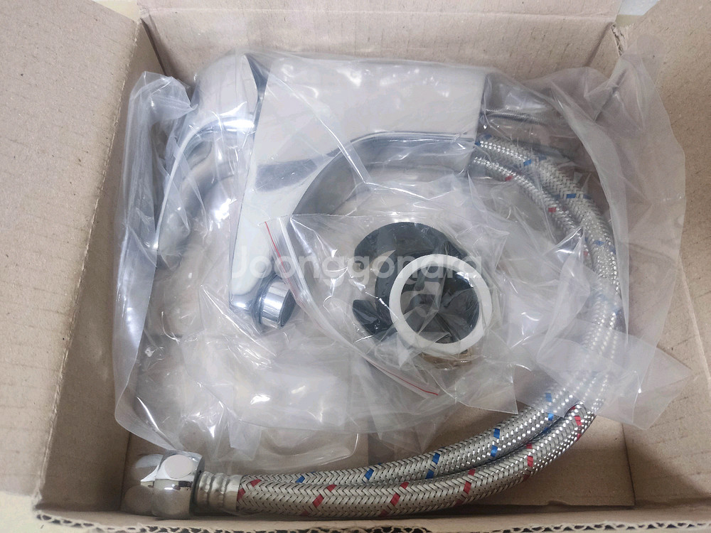 원홀 세면대용 온냉수 혼합꼭지 CAC203 새 상품--2