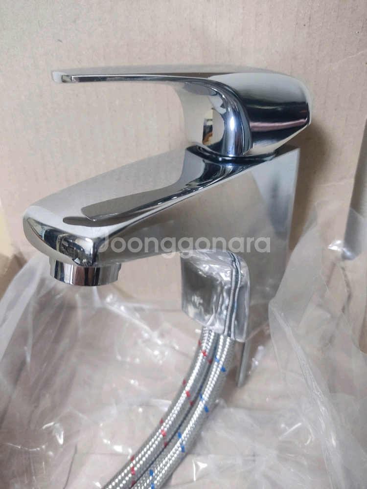 원홀 세면대용 온냉수 혼합꼭지 CAC203 새 상품--1