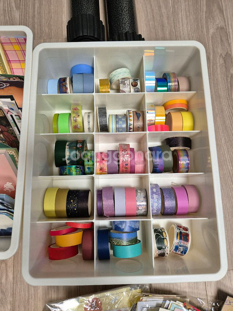 다꾸 스티커,떡메,마테, 정리함, 바인더까지 통째로 ! 일괄 팝니다--7