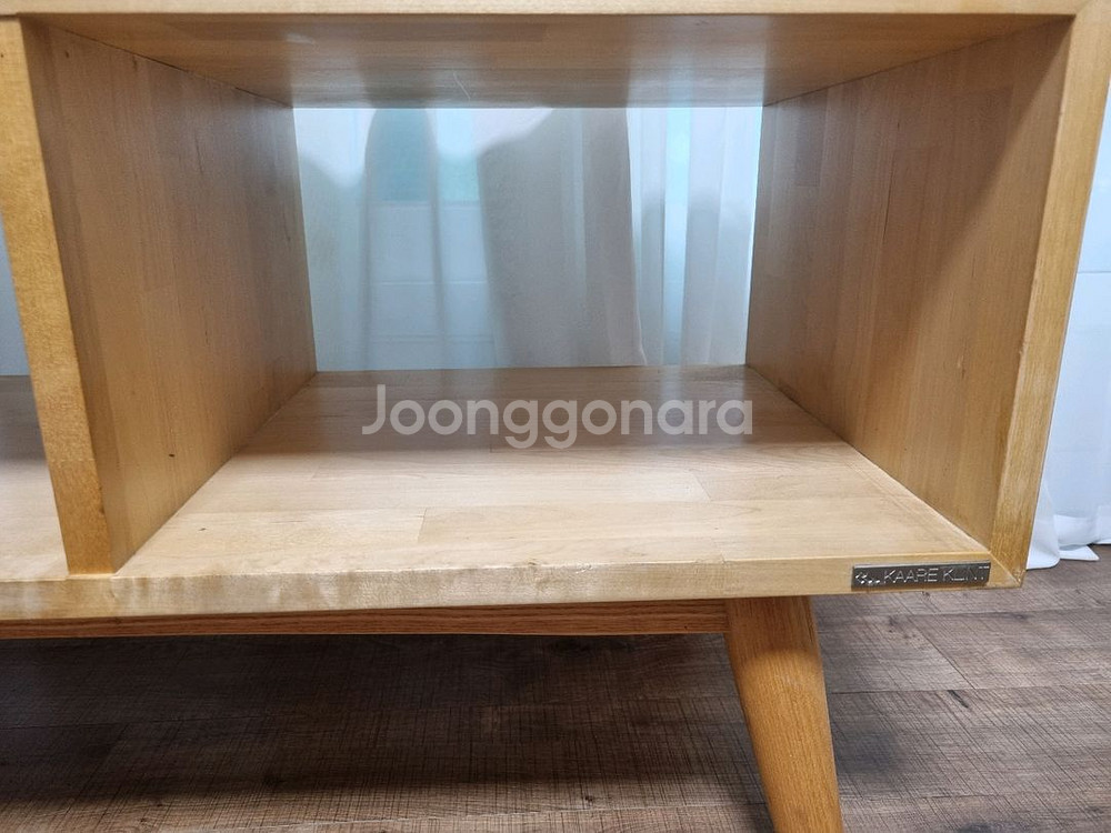 카레클린트 자작나무 원목 거실수납장 TV장--2