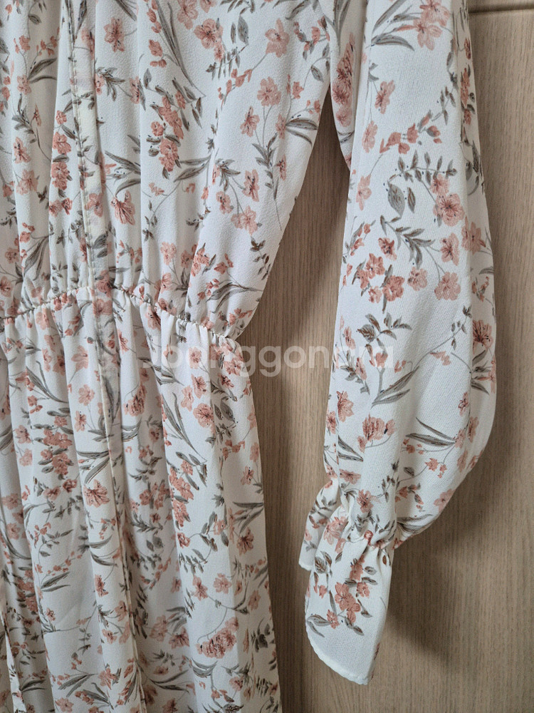 플라워 롱 원피스 잔꽃무늬 4종--5