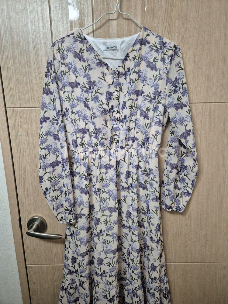 플라워 롱 원피스 잔꽃무늬 4종--6