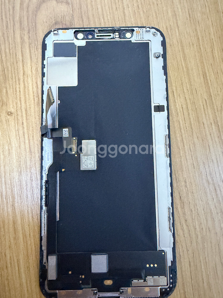 아이폰xs 강화유리만 깨진 액정만 판매--1