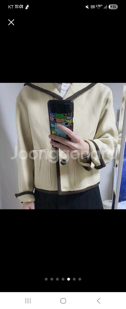 톰보이 세일러카라 울자켓--3