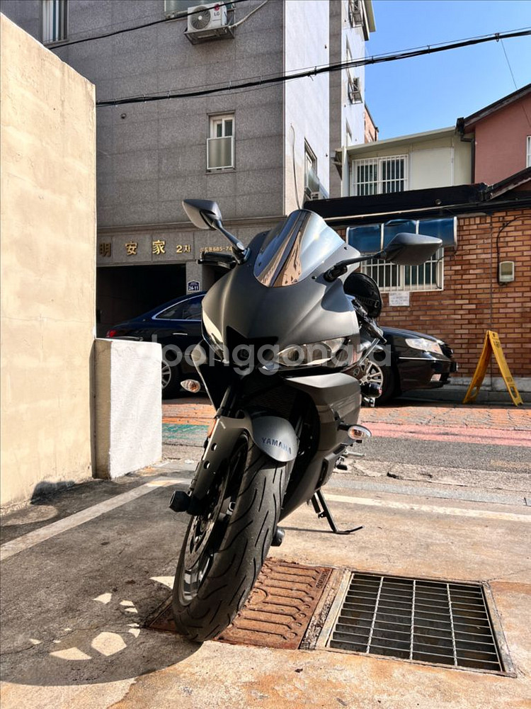 야마하 YZF-R3 ABS 블랙 슬라이더 장착 모델--0