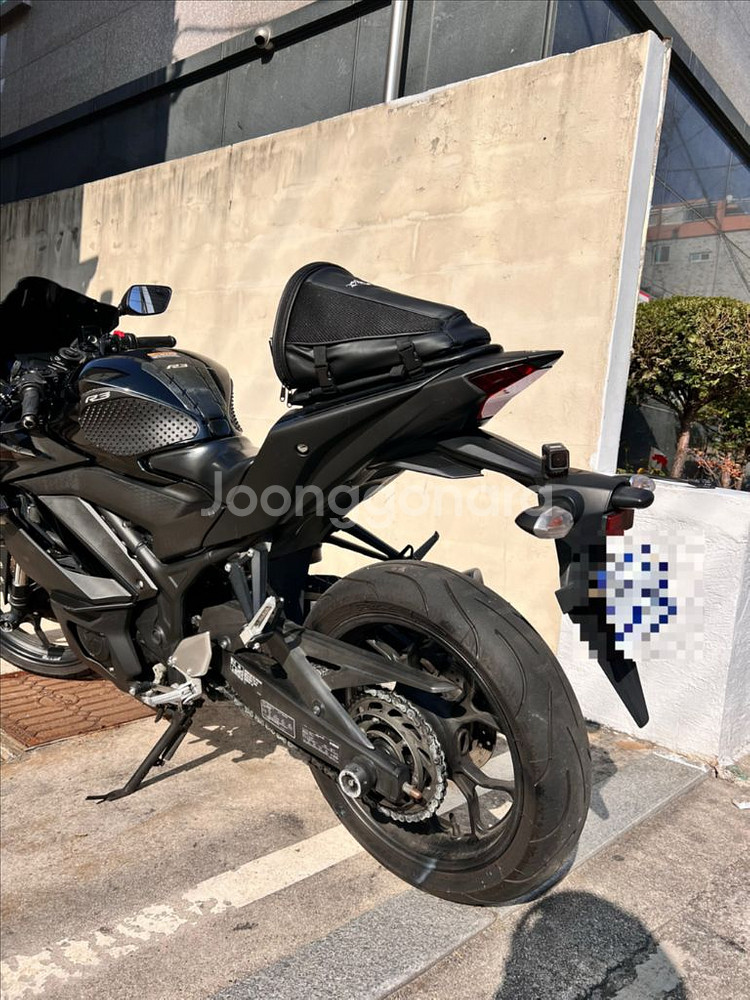 야마하 YZF-R3 ABS 블랙 슬라이더 장착 모델--3
