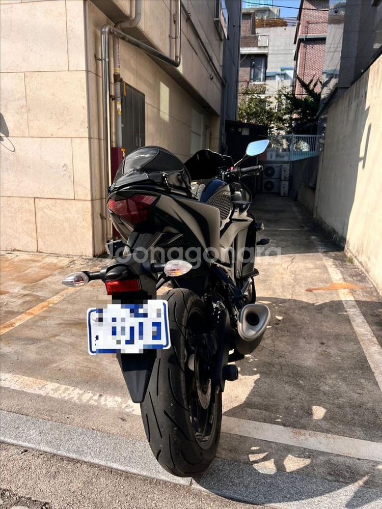 야마하 YZF-R3 ABS 블랙 슬라이더 장착 모델--4