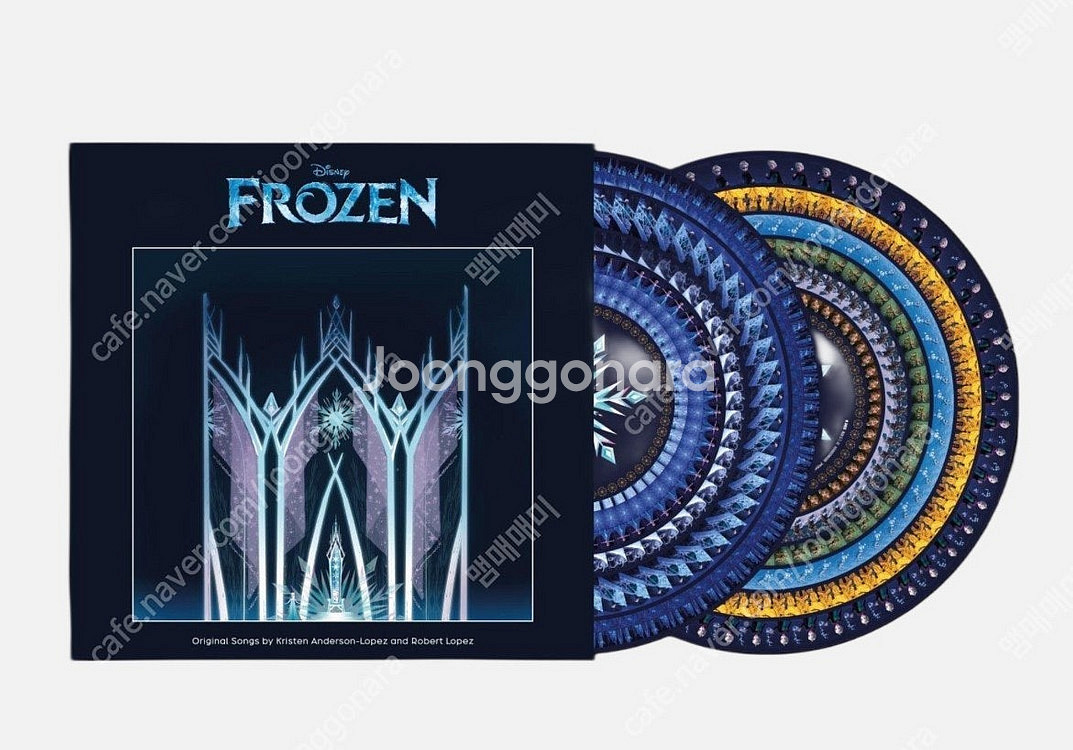 디즈니 조에트로프 겨울왕국 lp (미개봉/조에트로프반)--1