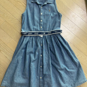 랄프로렌 데님 원피스 14호