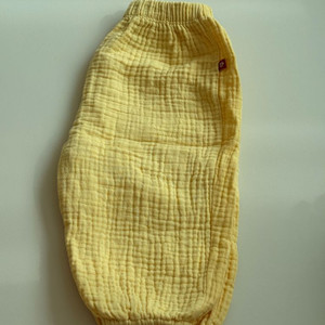 꼬숑 플레이팬츠 s 옐로우