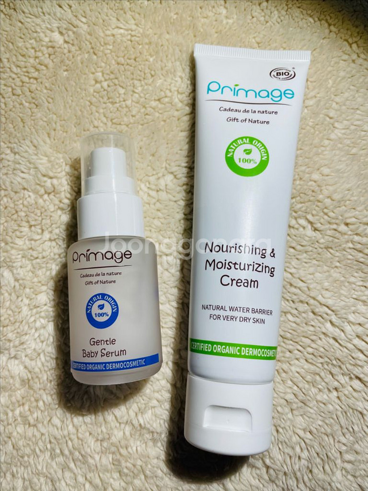 쁘리마쥬 태열 수딩 키트 (세럼+크림)--0