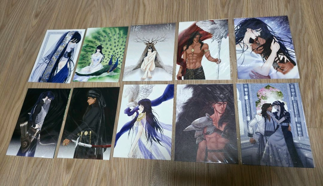 만화 매의 검 1~10권 초판 완결 세트 이미지