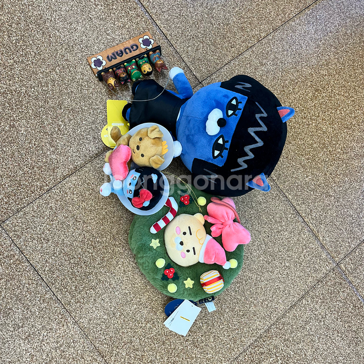 캐릭터 인형 세트--0