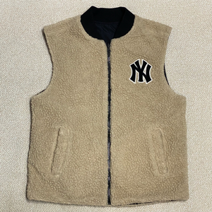 (정품) MLB 키즈 리버시블 양면 패딩조끼 155