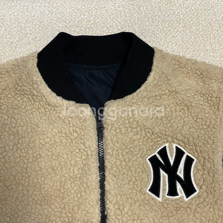 (정품) MLB 키즈 리버시블 양면 패딩조끼 155--1