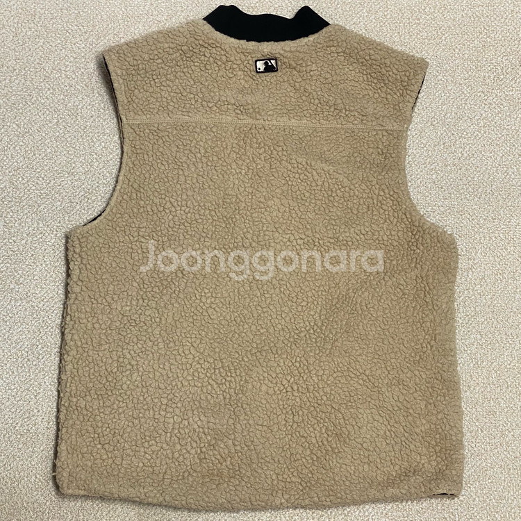 (정품) MLB 키즈 리버시블 양면 패딩조끼 155--2