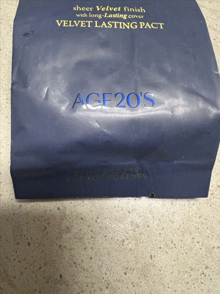 에이지투웨니스 벨벳 래스팅팩트 21N 리필--2