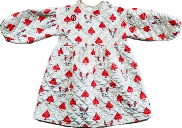 베베드피노 토끼 겨울 크리스마스 원피스 130--0
