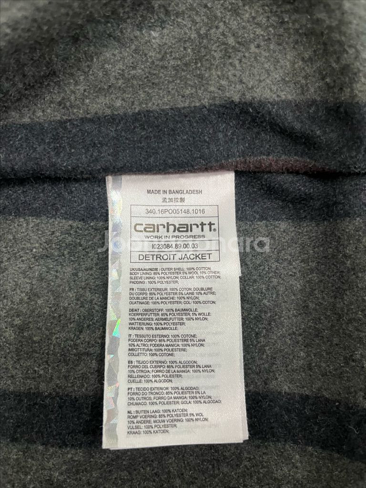 칼하트 wip 디트로이트 자켓 M 사이즈 판매합니다--2
