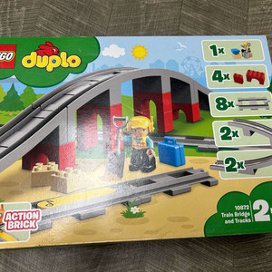 레고 듀플로 기찻길 다리 10872 미개봉