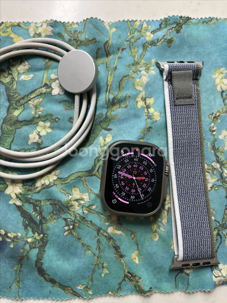 애플워치 울트라1 실버 SS급--0